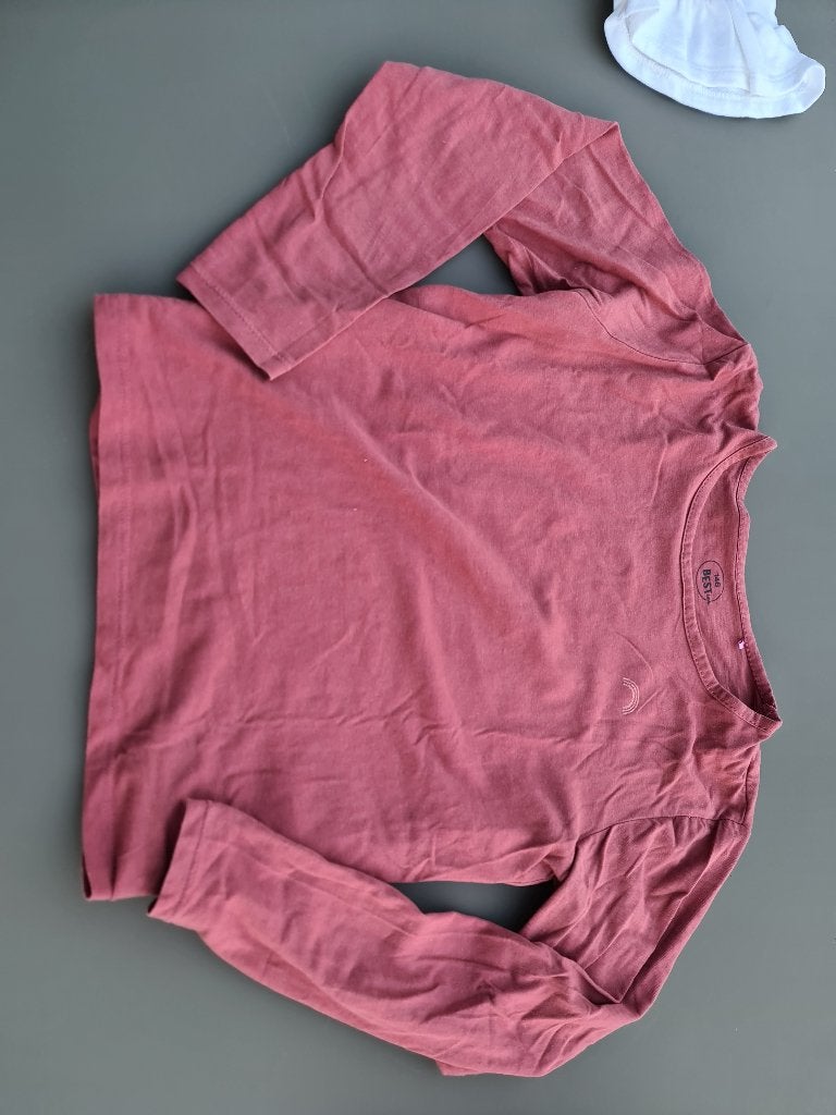 roest bruine longsleef, pull, trui, Besties, 146, Kinderen en Baby's, Kinderkleding | Maat 146, Ophalen, Zo goed als nieuw