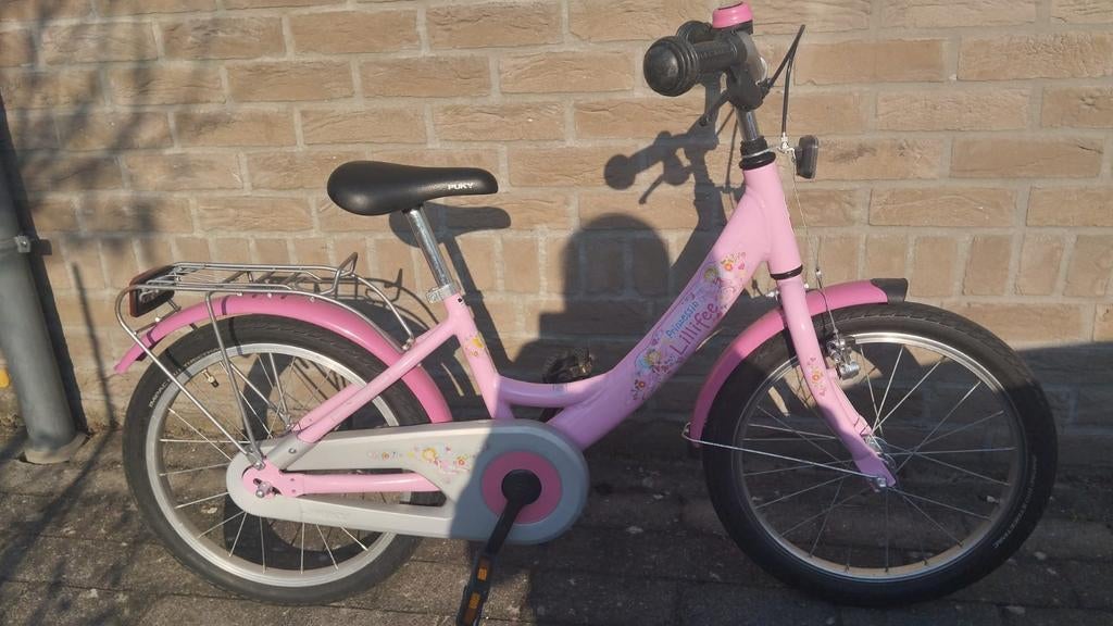Puky Prinzessin Lillifee - meisjesfiets - 16 inch, Fietsen en Brommers, Ophalen, 16 inch