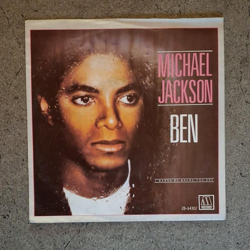 Michael Jackson: Ben / I Wanna Be Where You Are (7"), 7 inch, Ophalen of Verzenden, Pop, Single