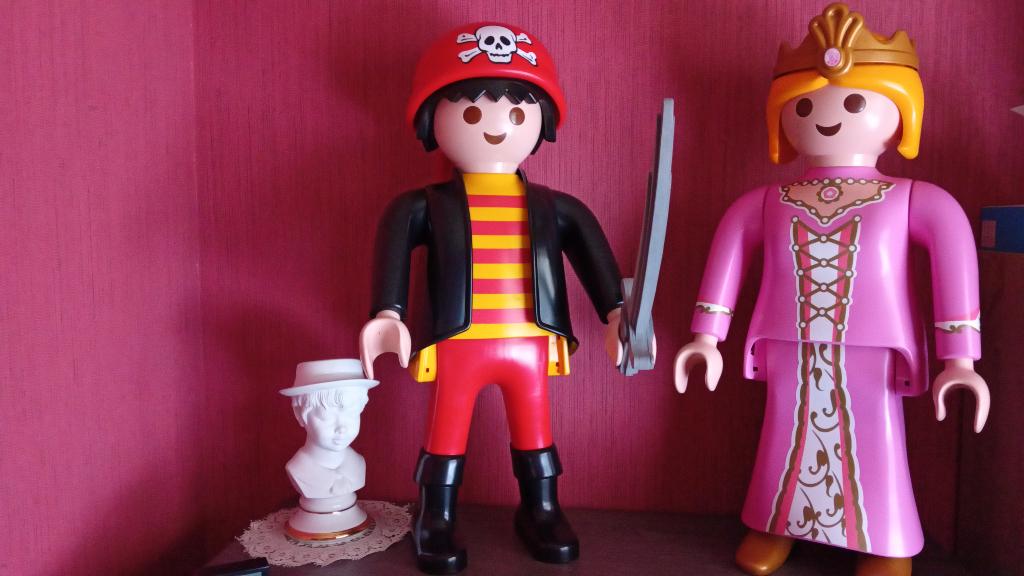 Playmobil Piraat xxl 2016 en prinses xxl 2016, Enfants & Bébés, Enlèvement, Comme neuf, Playmobil en vrac