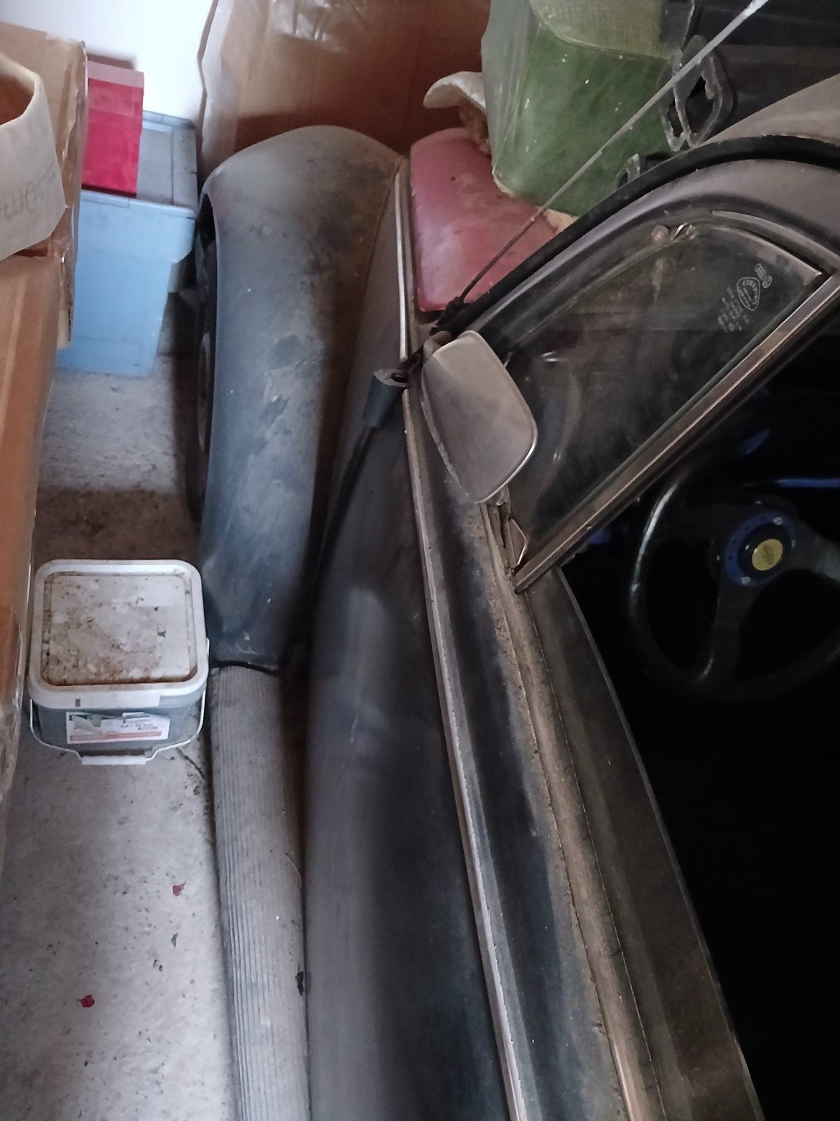 volkswagen kever restauratieproject, Auto's, Beetle (Kever), Zwart, Handgeschakeld, Particulier