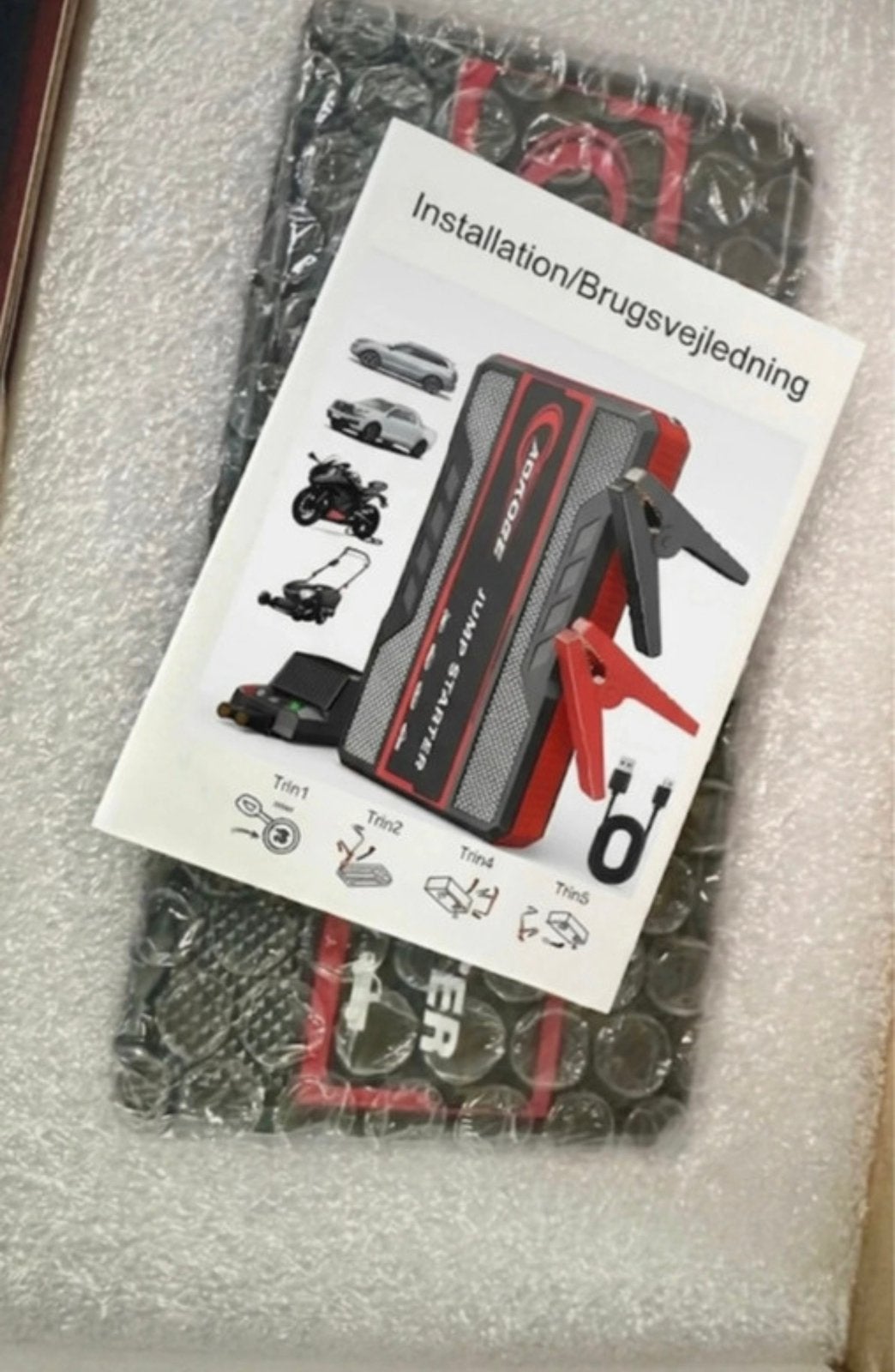 Booster de démarrage portable 12V – Neuf, Envoi, Neuf