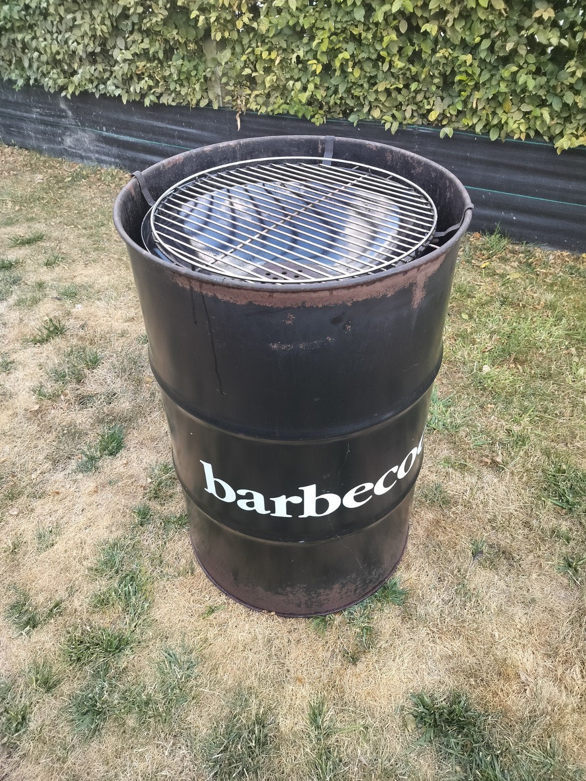 barbecue ton, Tuin en Terras, Ophalen, Gebruikt, Barbecue
