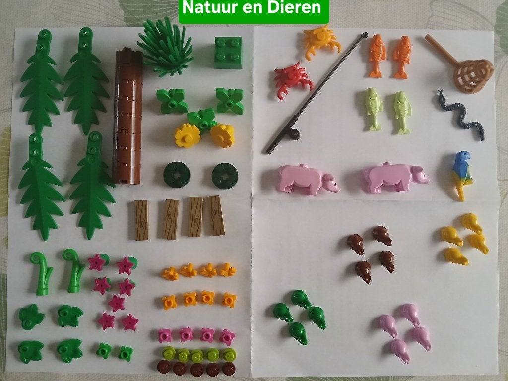 Lego accessoires, 4 setjes, Kinderen en Baby's, Speelgoed | Duplo en Lego, Overige thema's, Lego, Ophalen of Verzenden, Zo goed als nieuw