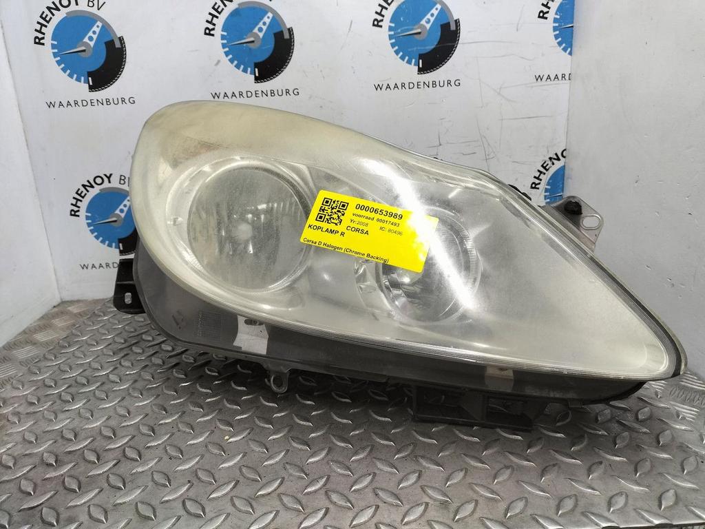 OPEL CORSA S07 D 1.4-16V Enjoy  KOPLAMP R 2008, Ophalen of Verzenden, Gebruikt, Stiba lid