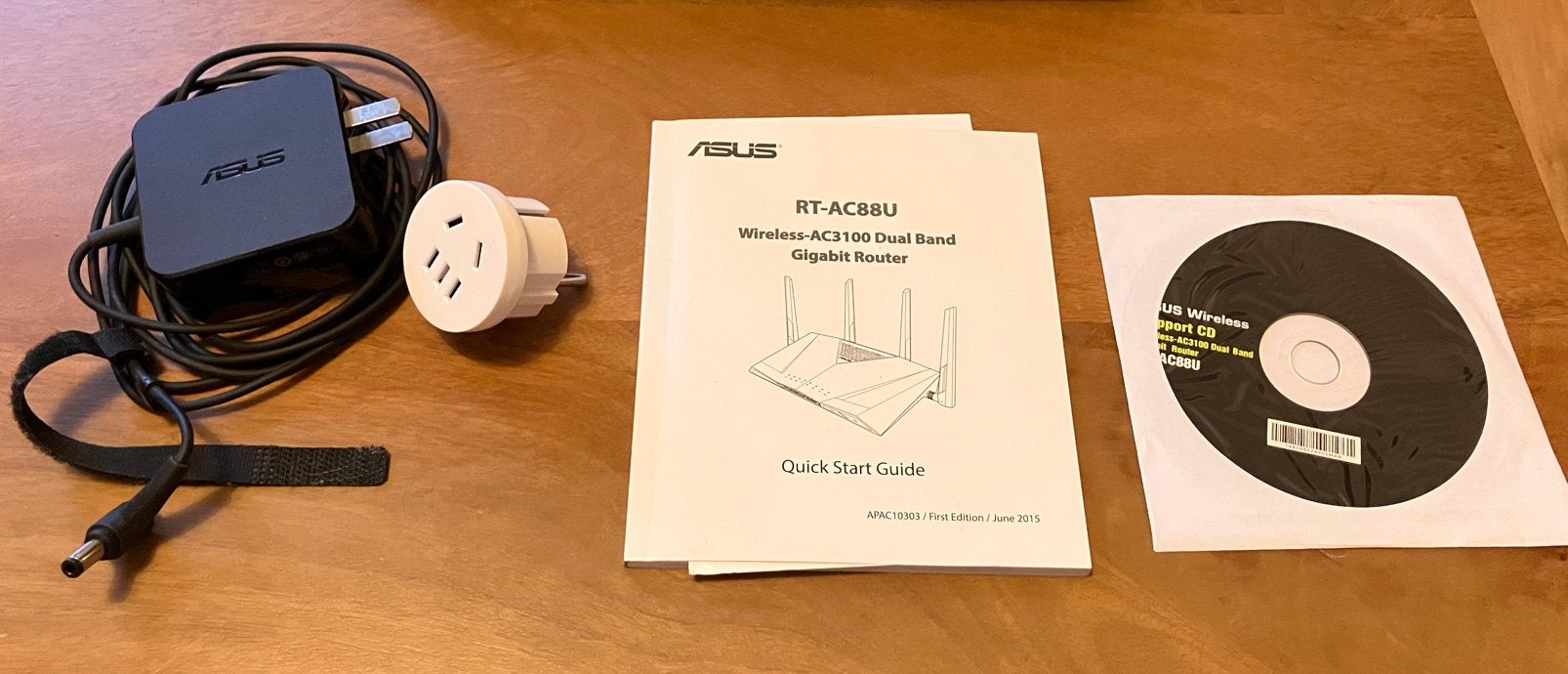 Asus RT-AC88U router, Computers en Software, Routers en Modems, Ophalen of Verzenden, Gebruikt, Router