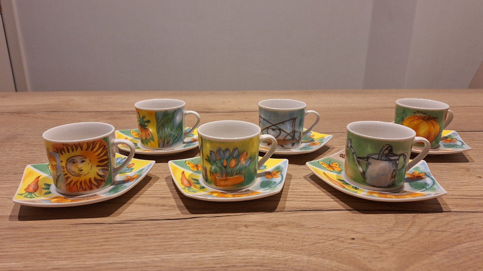 Italiaans espresso servies / koffieservies, Antiek en Kunst, Ophalen