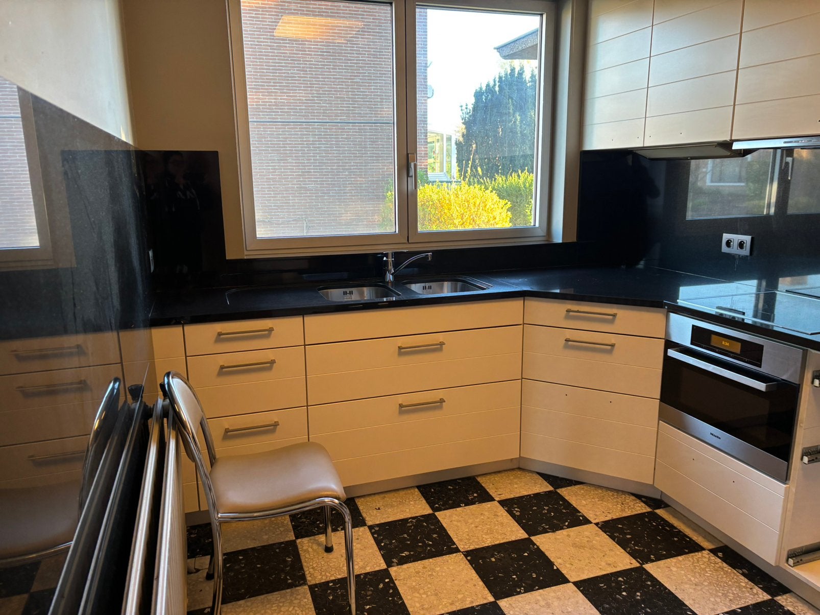 Keuken, Granit ou Pierre, Enlèvement, Utilisé, Crème