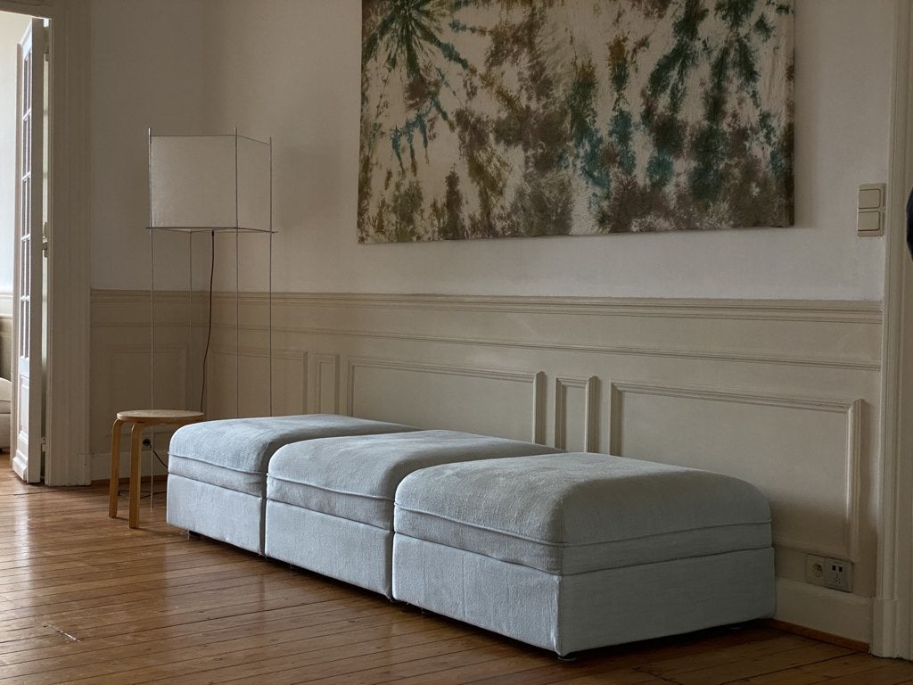 vallentuna - ikea modular ottoman sofa, Huis en Inrichting, Ophalen, Gebruikt, Driepersoons, 75 tot 100 cm
