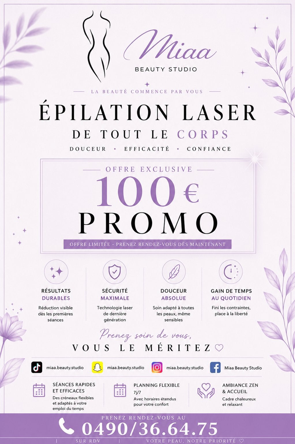 Épilation laser définitive, Bijoux, Sacs & Beauté, Beauté | Soins du corps, Neuf, Enlèvement