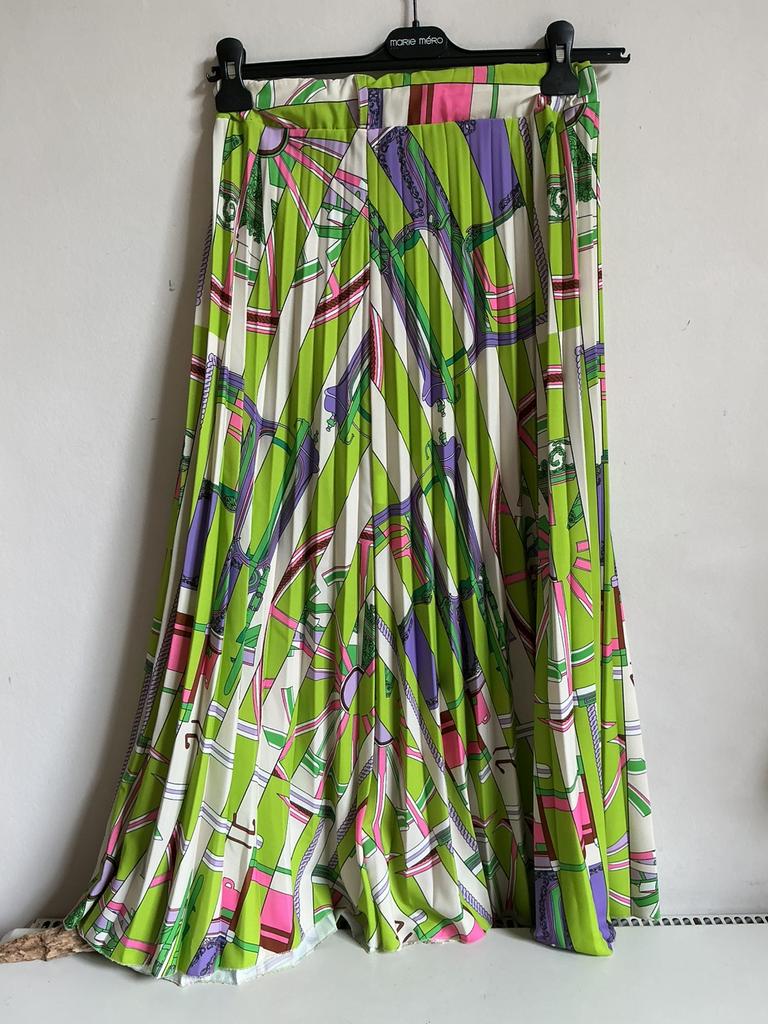 Jupe longue plissée taille 36, Enlèvement ou Envoi, Porté, Taille 36 (S)