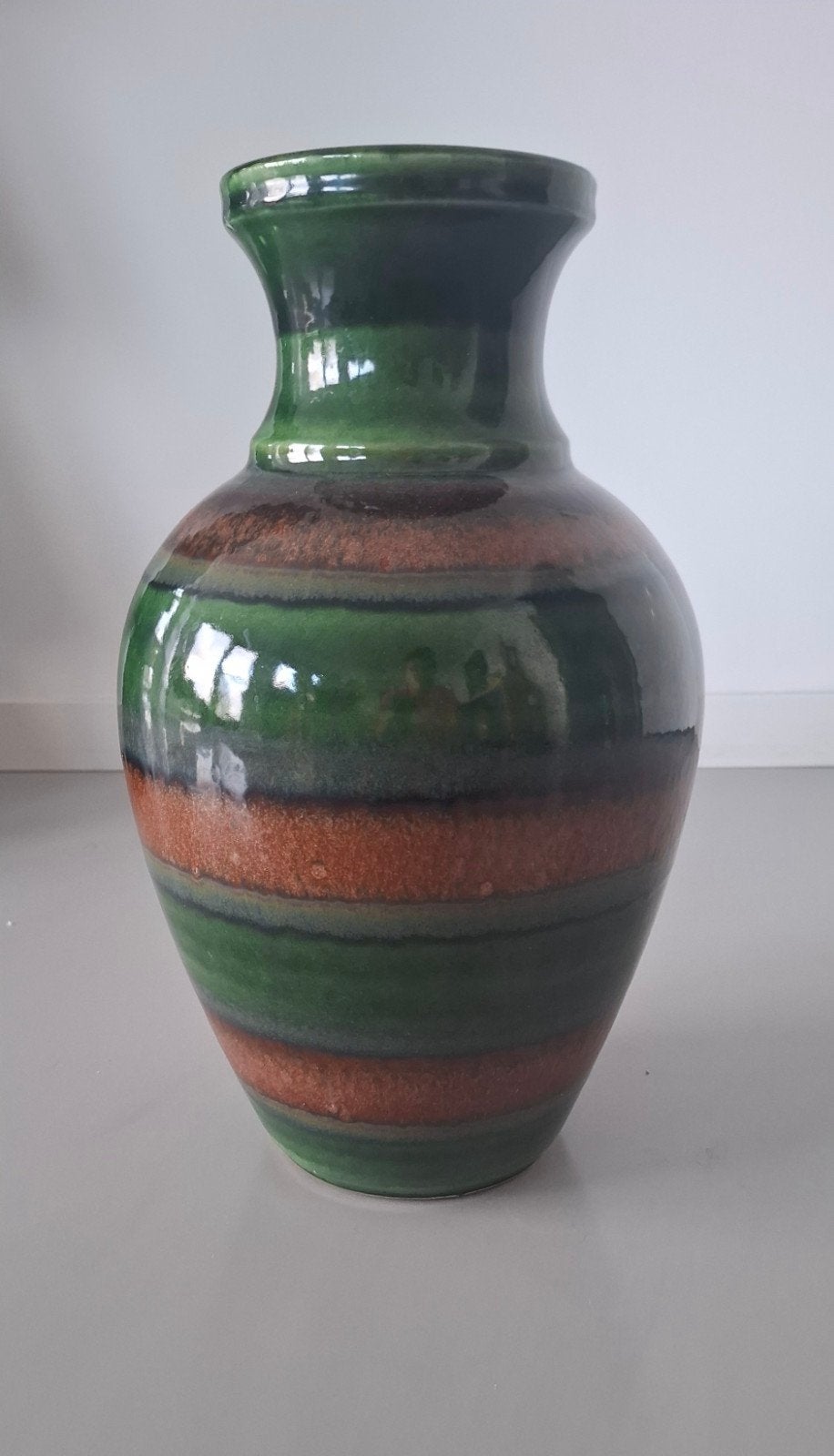 Vase vintage en céramique West-Germany Bay (modèle 56-40), Enlèvement ou Envoi