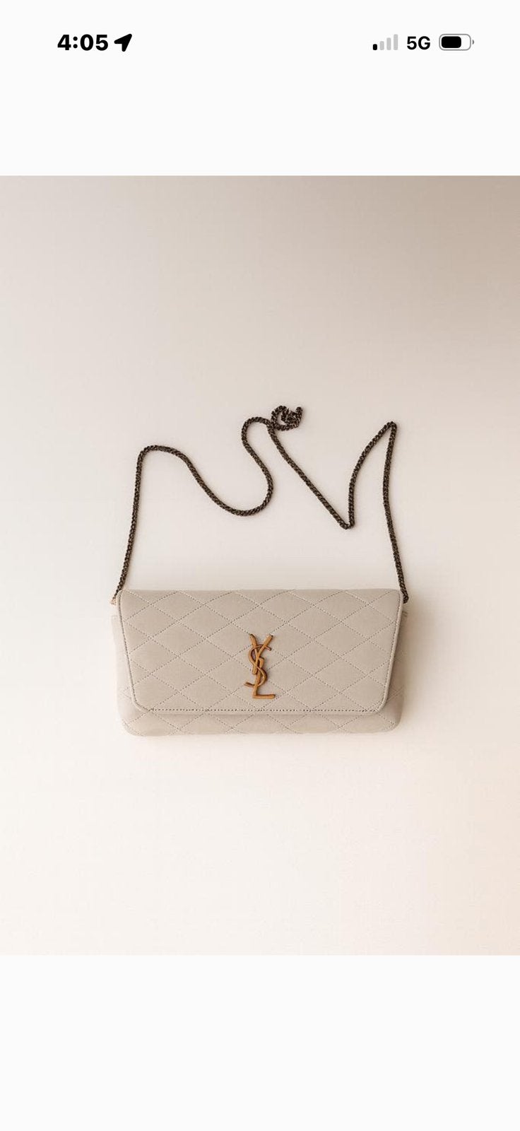 Ysl handtas, Handtassen en Accessoires, Tassen | Damestassen, Ophalen, Zo goed als nieuw, Handtas