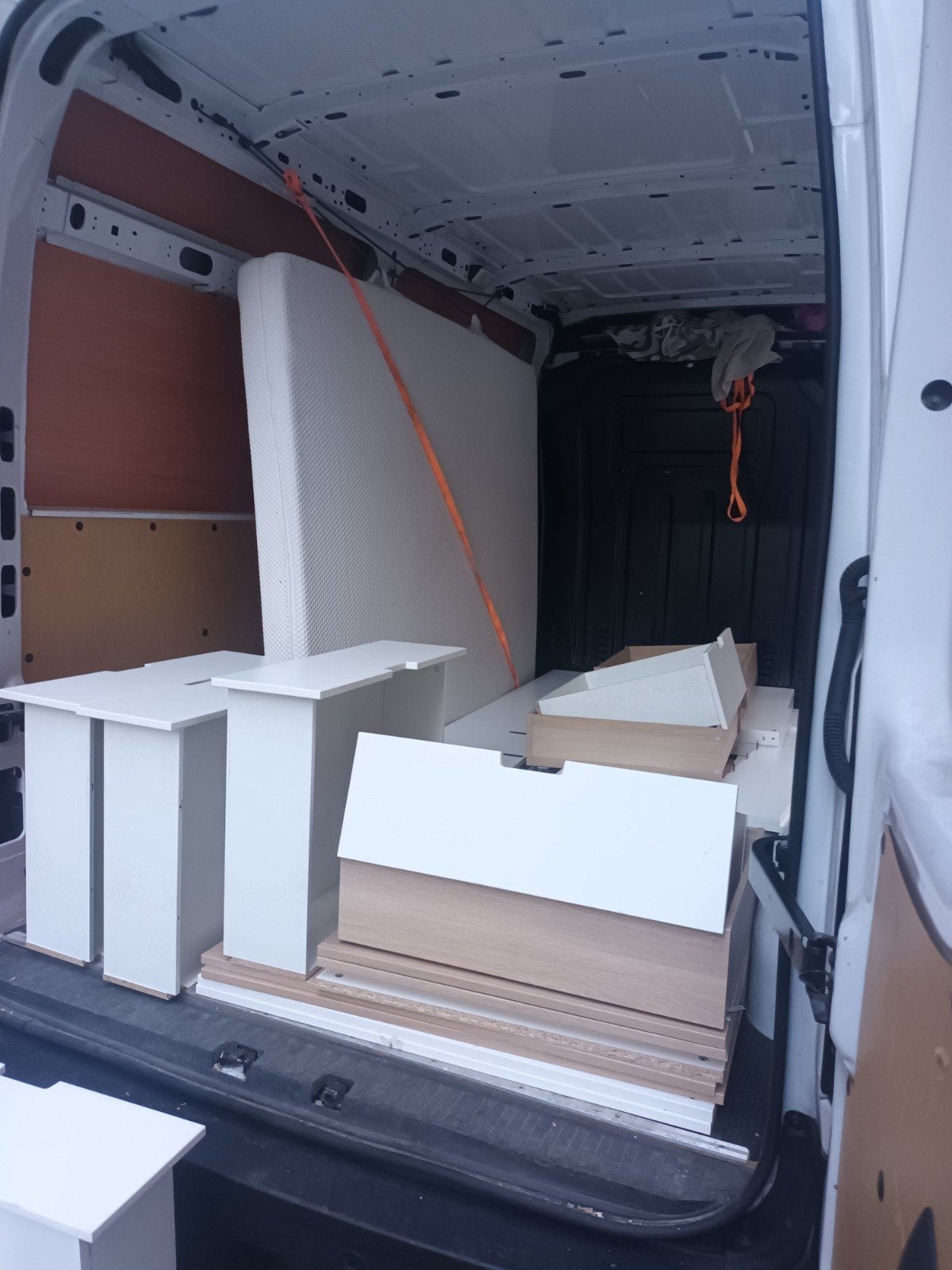location camion avec chauffeur, Enlèvement