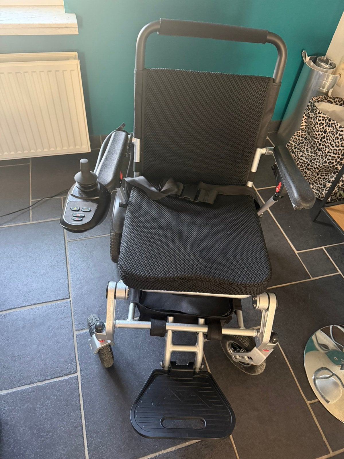 Elektrische rolstoel (zo goed als niet gebruikt), Enlèvement, Comme neuf, Fauteuil roulant électrique