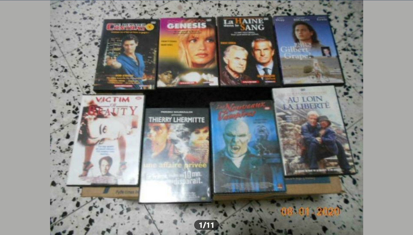 Lot 90 DVD originaux, Ophalen