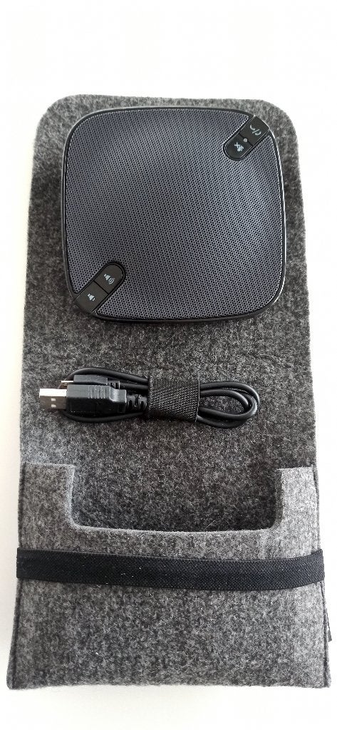 Philips Bluetooth conference luidspreker + cover (nwst), Ophalen of Verzenden, Zo goed als nieuw, Philips
