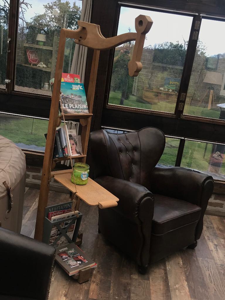 antieke vintage deco woonkamertrolley, Ophalen, Minder dan 50 cm, Gebruikt, Minder dan 75 cm