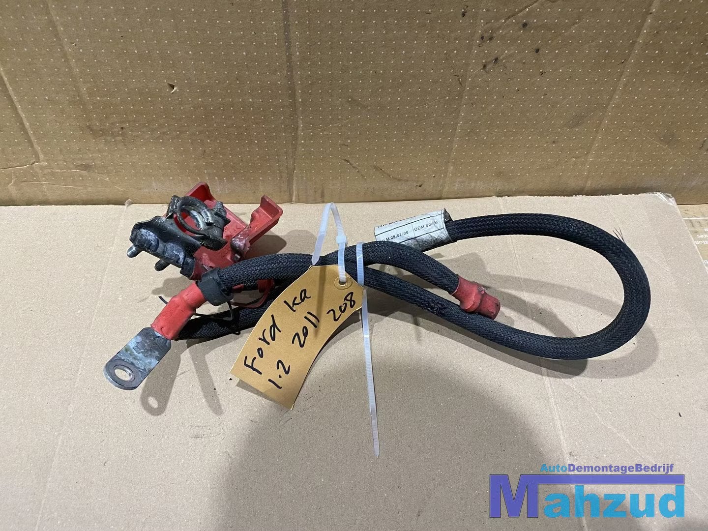 FORD KA 2 1.2 Pluskabel kabel plus accukabel 2008-2016, Auto-onderdelen, Elektronica en Kabels, Ford, Gebruikt