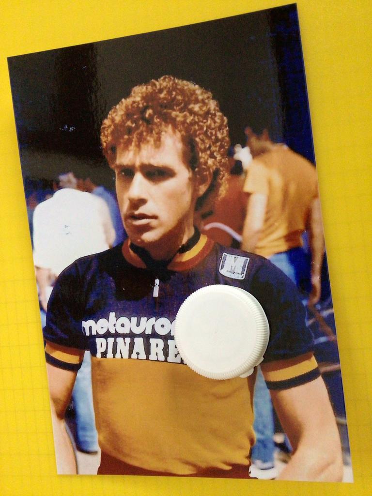 wielerfoto team pinarello    lucien van impe, Verzenden, Zo goed als nieuw