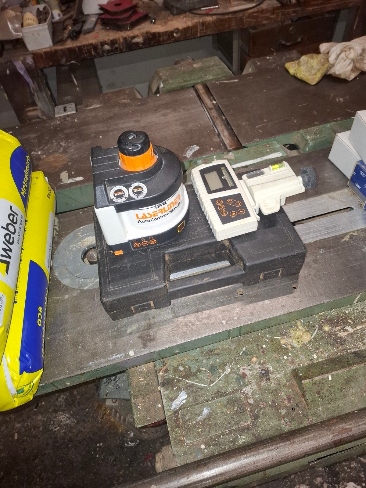 laser twee stuks, Ophalen, Gebruikt