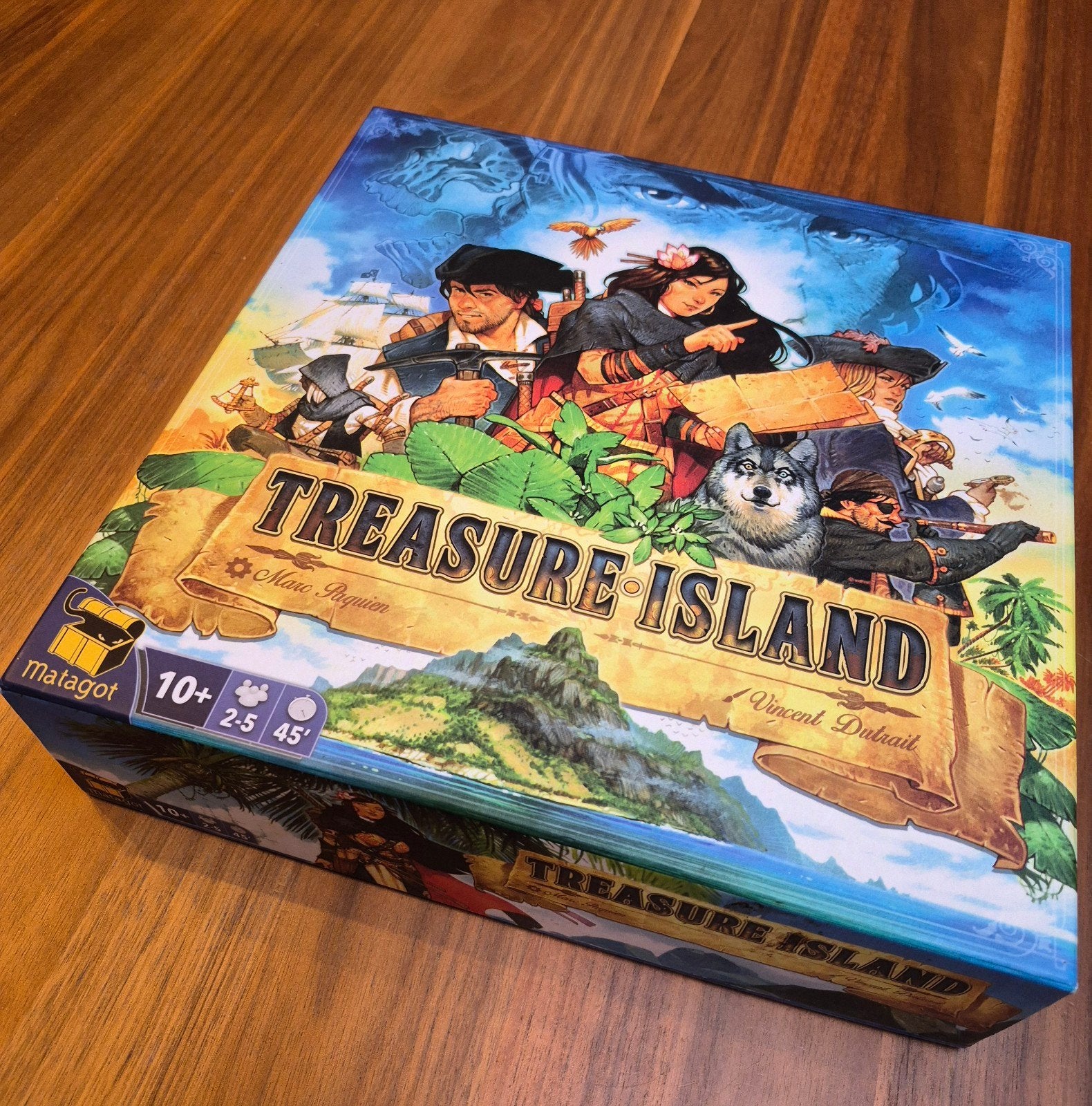 Treasure Island, Een of twee spelers, Ophalen of Verzenden, Nieuw, Matagot