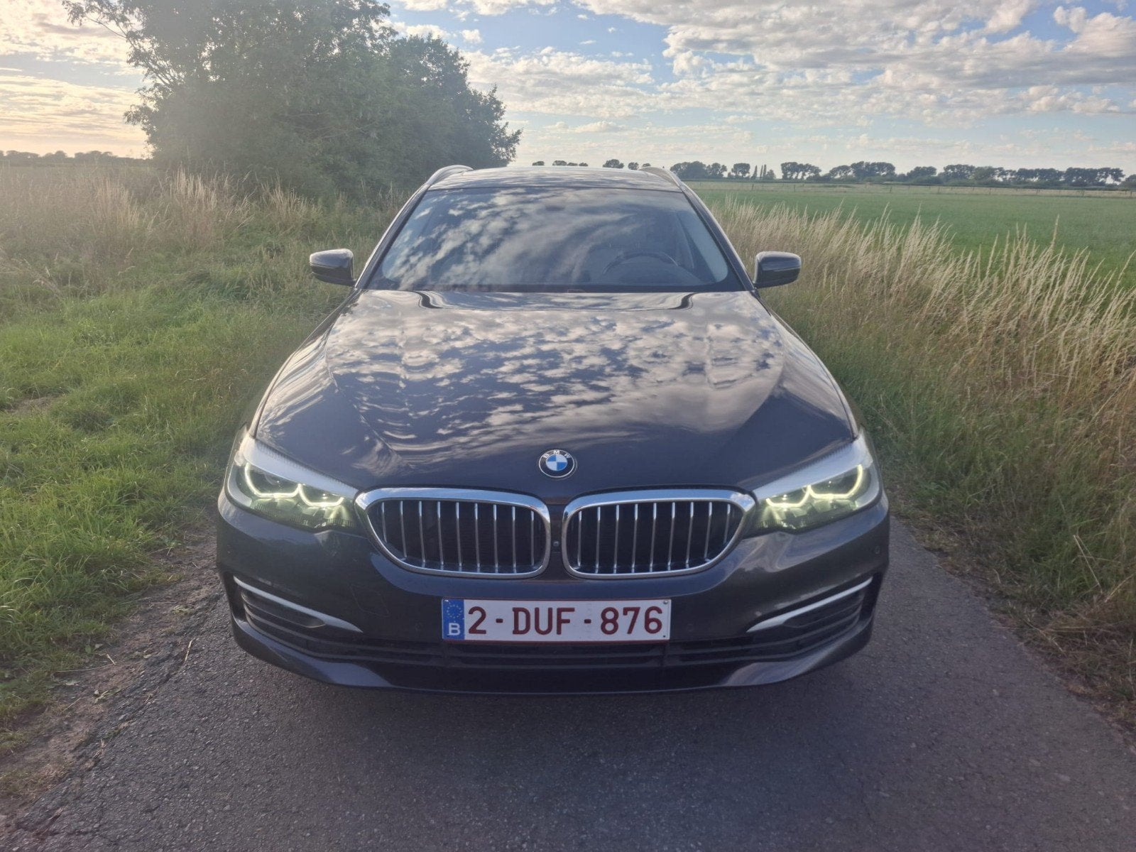 BMW 520d — Automatique, Achat, Beige, Caméra 360°, Diesel