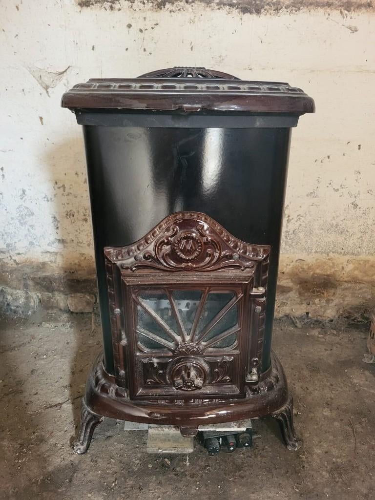 Vintage Peeters-Buelens gaskachel, Antiek en Kunst, Ophalen