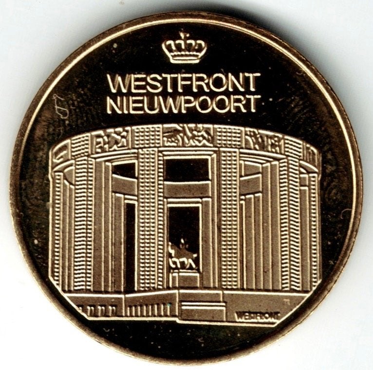 Collectors coin Westfront Nieuwpoort 2024 (2), Postzegels en Munten, Verzenden, Overige materialen