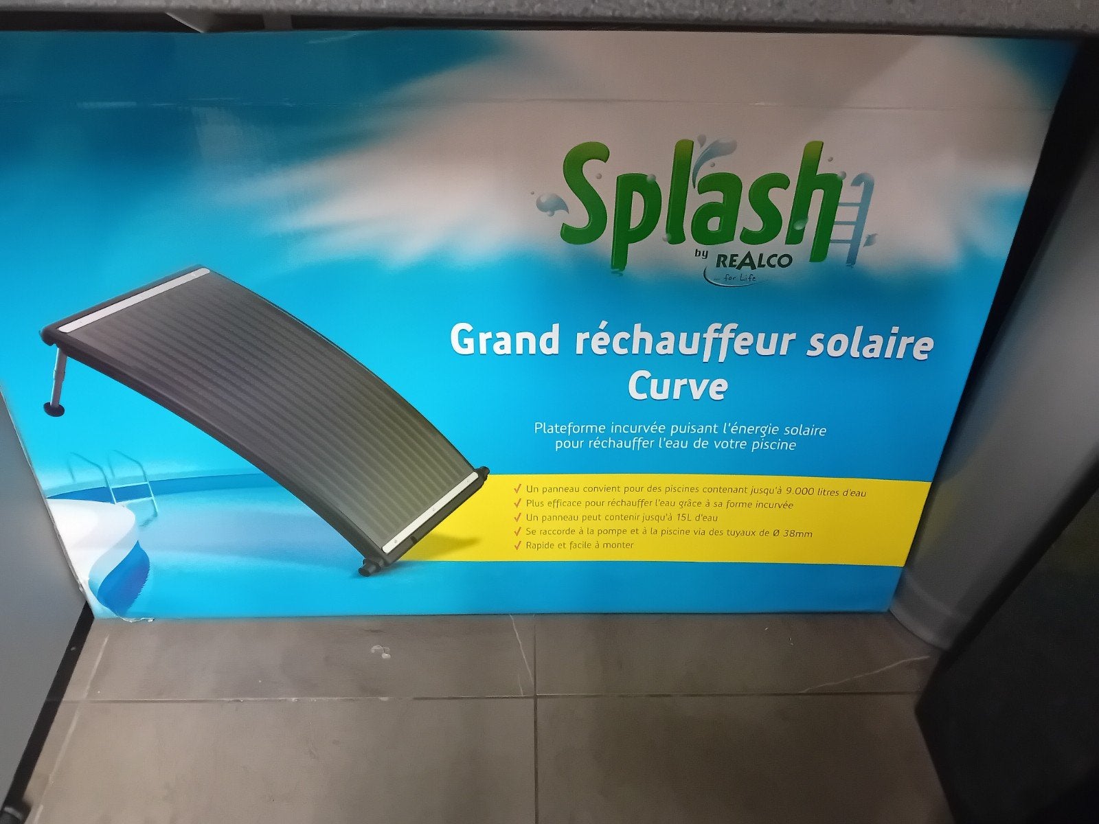 Grand capteur solaire, Enlèvement