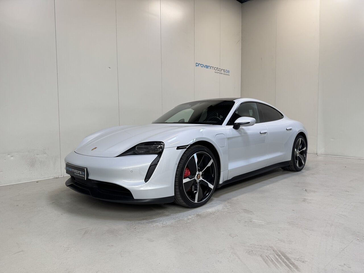 Porsche Taycan 4S Performance Bat - 93,4 kw - Pano - SoH 90, 0 kg, Argent ou Gris, 0 kg, Noir