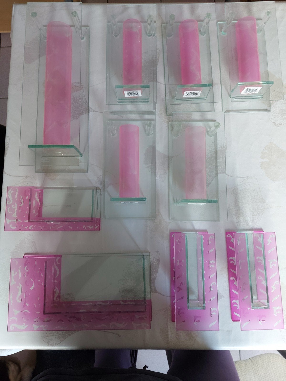 lot de vases, Ophalen of Verzenden, Glas