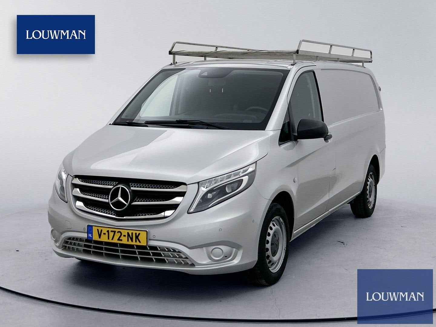 Mercedes-Benz Vito 114 CDI Lang Automaat Led Navigatie Imper, Autos, Argent ou Gris, Achat, Entreprise, Mercedes-Benz
