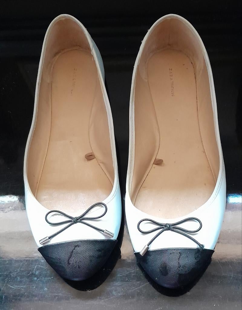 Prachtige ballerina's 40 Zara., Blauw, Zara, Zo goed als nieuw, Ballerina's