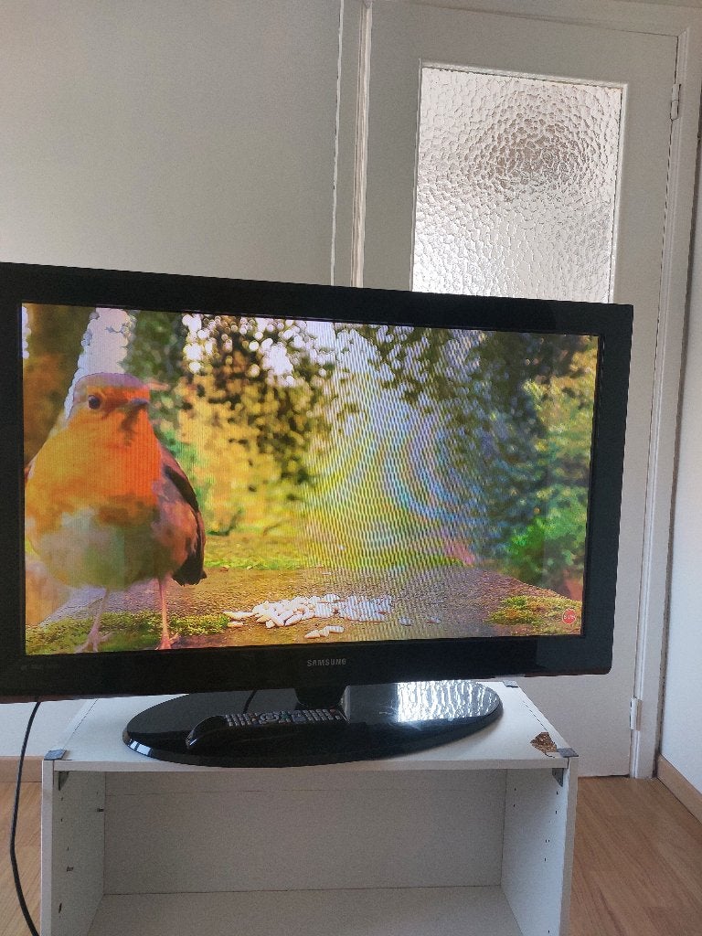 Samsung-tv (gaming/retro-gaming), Audio, Tv en Foto, Televisies, Ophalen, Gebruikt, HD Ready (720p), 100 Hz