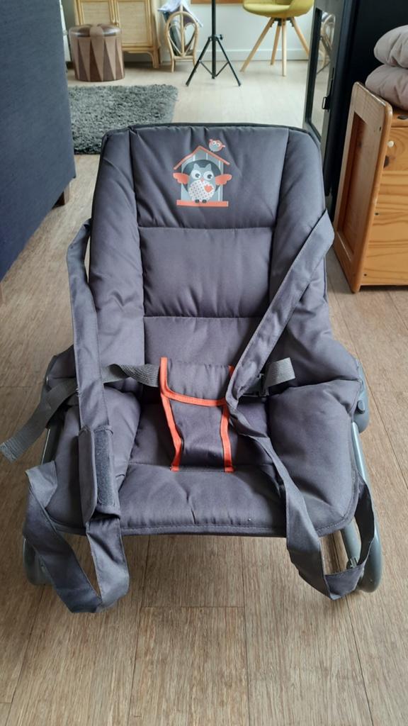 Wipstoel Sitter met verkleinkussen en beschermovertrek, Ophalen, Wipstoel