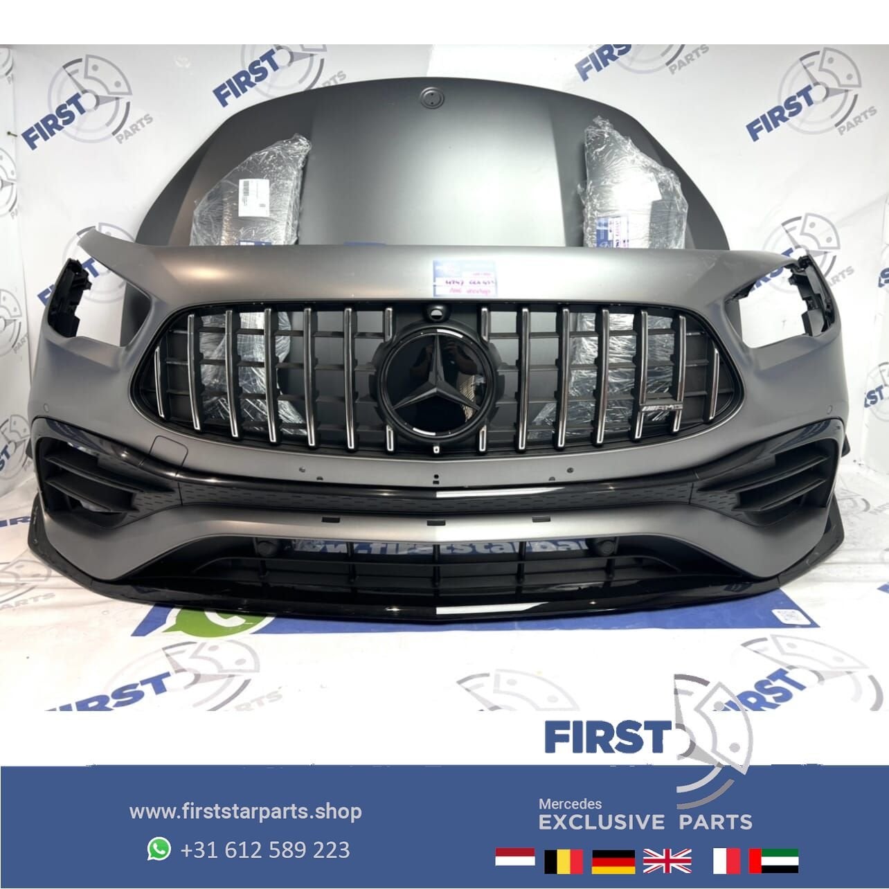 2022 H247 GLA45S GLA45 GLA 45 KLASSE AMG VOORKOP MAT GRIJS A, Utilisé, -, Avant, -