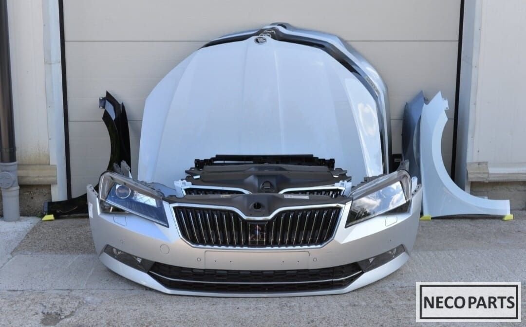 SKODA SUBERB III XENON KOPLAMP MOTORKAP BUMPER VOORSCHERM KO, -, Utilisé, Skoda, -