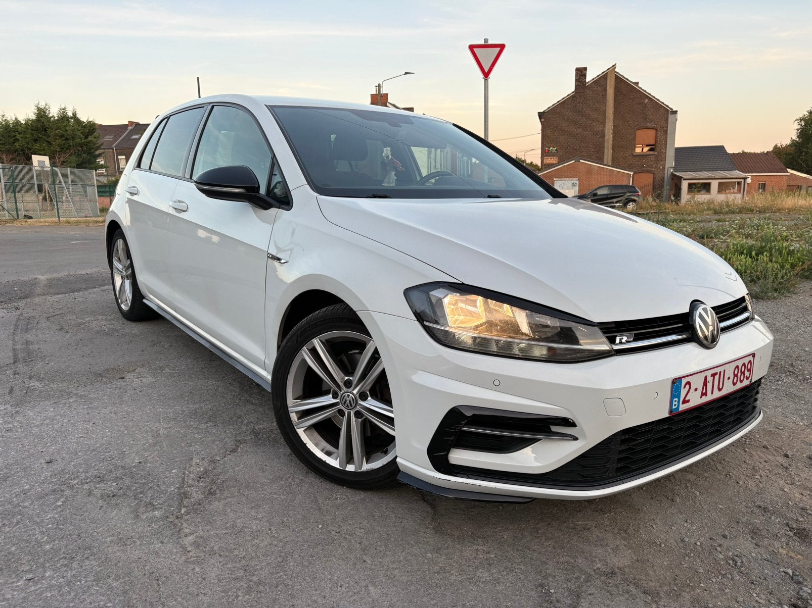 Volkswagen golf 7.5, 2017, dsg 7 3xRline, 206.000km, Autos, Euro 6, Alcantara, 5 portes, Automatique