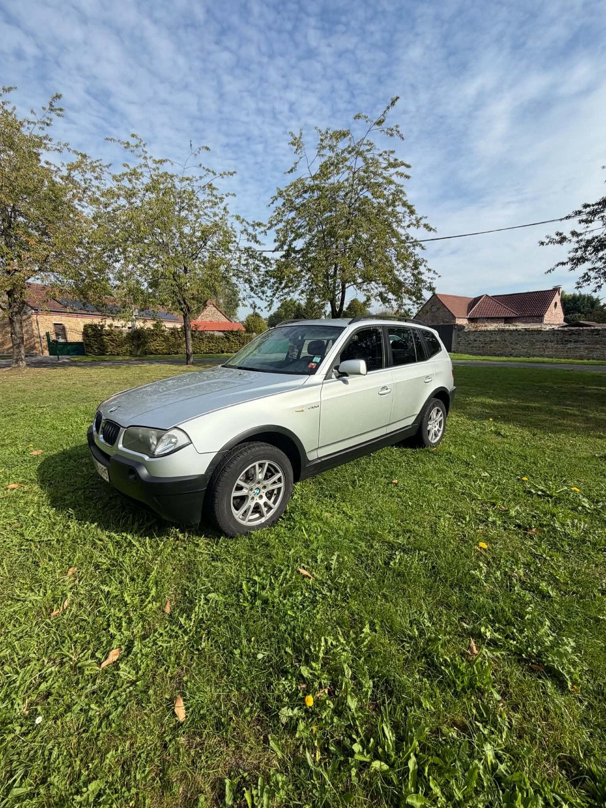 BMW X3 2.0d prêt à immatriculer, Argent ou Gris, Achat, Boîte manuelle, Noir