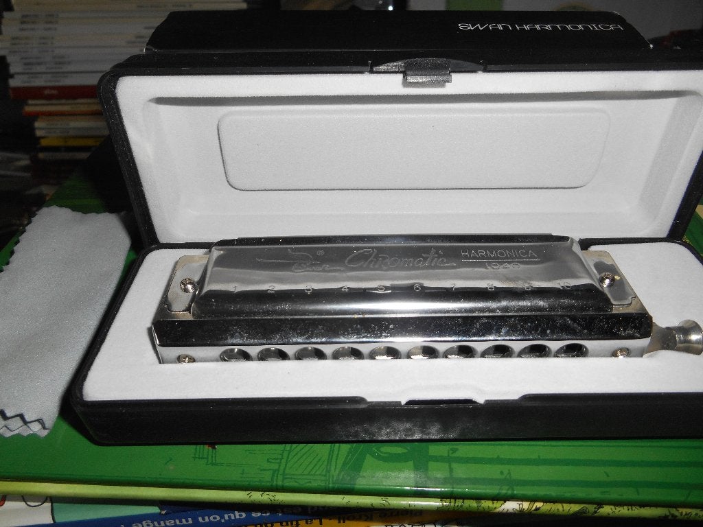Swan Harmonica chromatique 1040, Muziek en Instrumenten, Ophalen of Verzenden, Mondharmonica