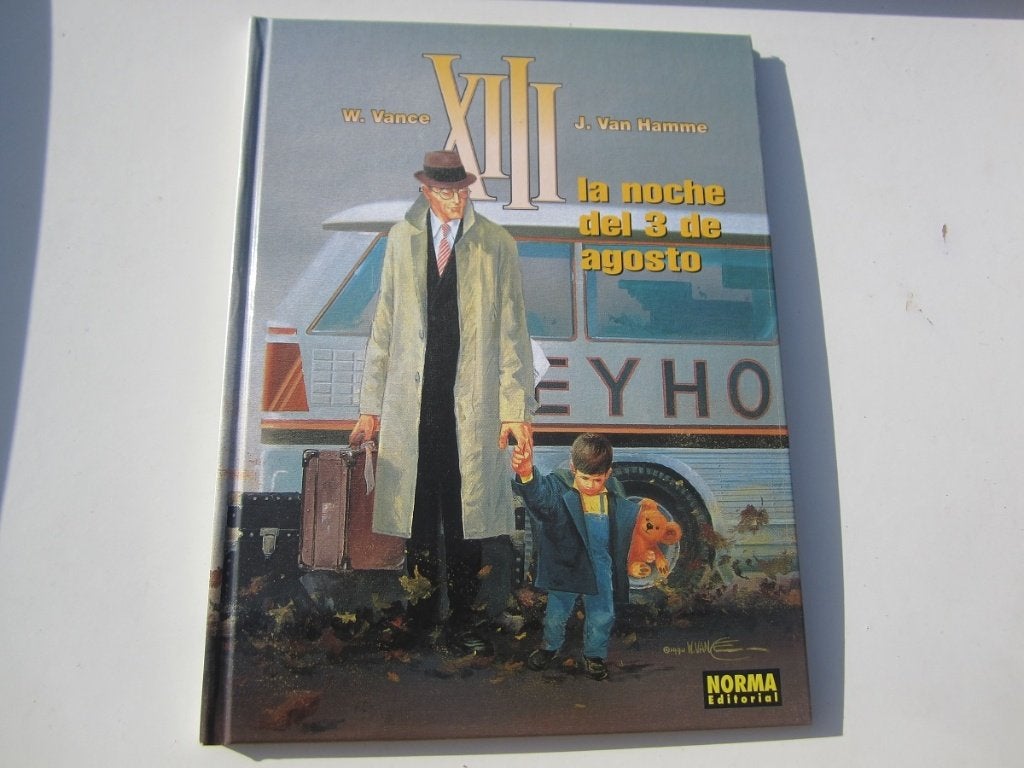 XIII - La noche del 3 de agosto (N7 en espagnol), Enlèvement ou Envoi, Une BD, Vance / Van Hamme, Comme neuf