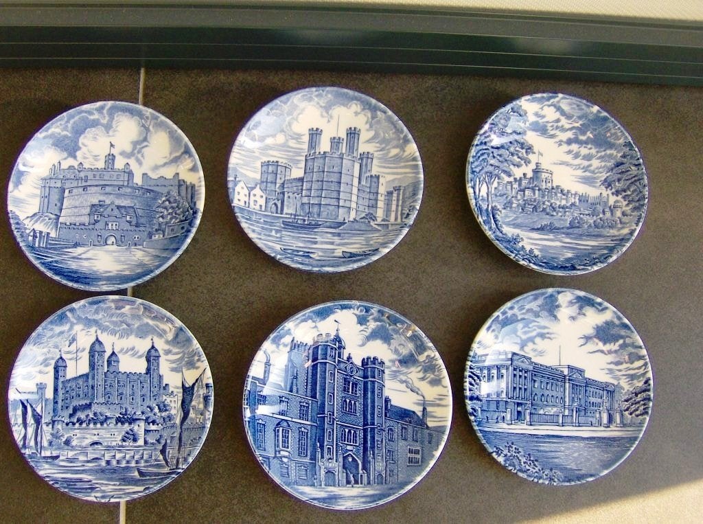 6 x Britain Enoch Wedgwood Tunstall LTD /borden -10,5 x 10,5, Ophalen