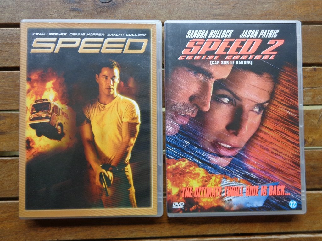 )))  Speed  //  Speed 2 Cap sur le Danger   (((, CD & DVD, Enlèvement ou Envoi, Tous les âges, Comme neuf, Thriller d'action