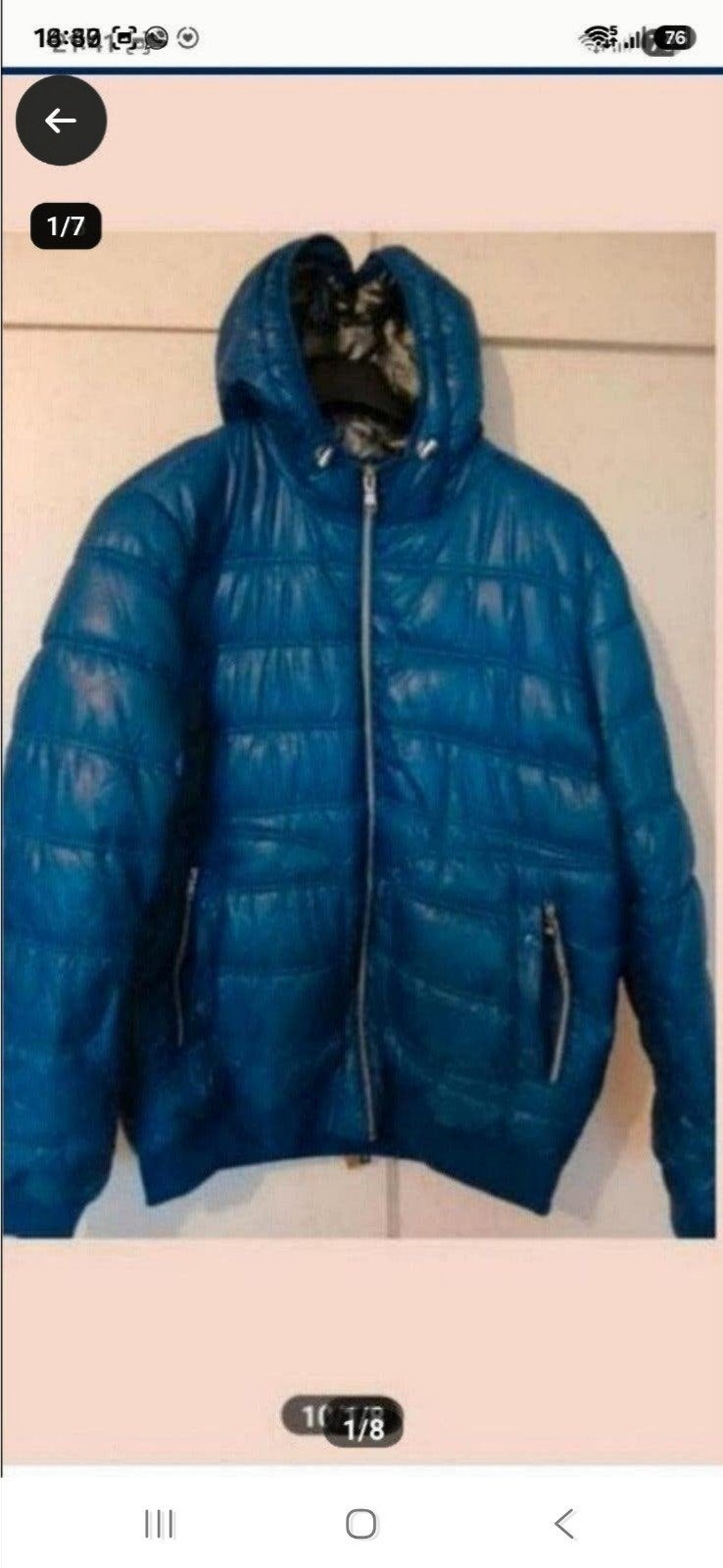 SUPERBE VESTE BLEU  " CÉLIO" DE MARQUE.PRIX 30 EUR, Vêtements | Hommes, Enlèvement, Neuf, Autres tailles, Bleu