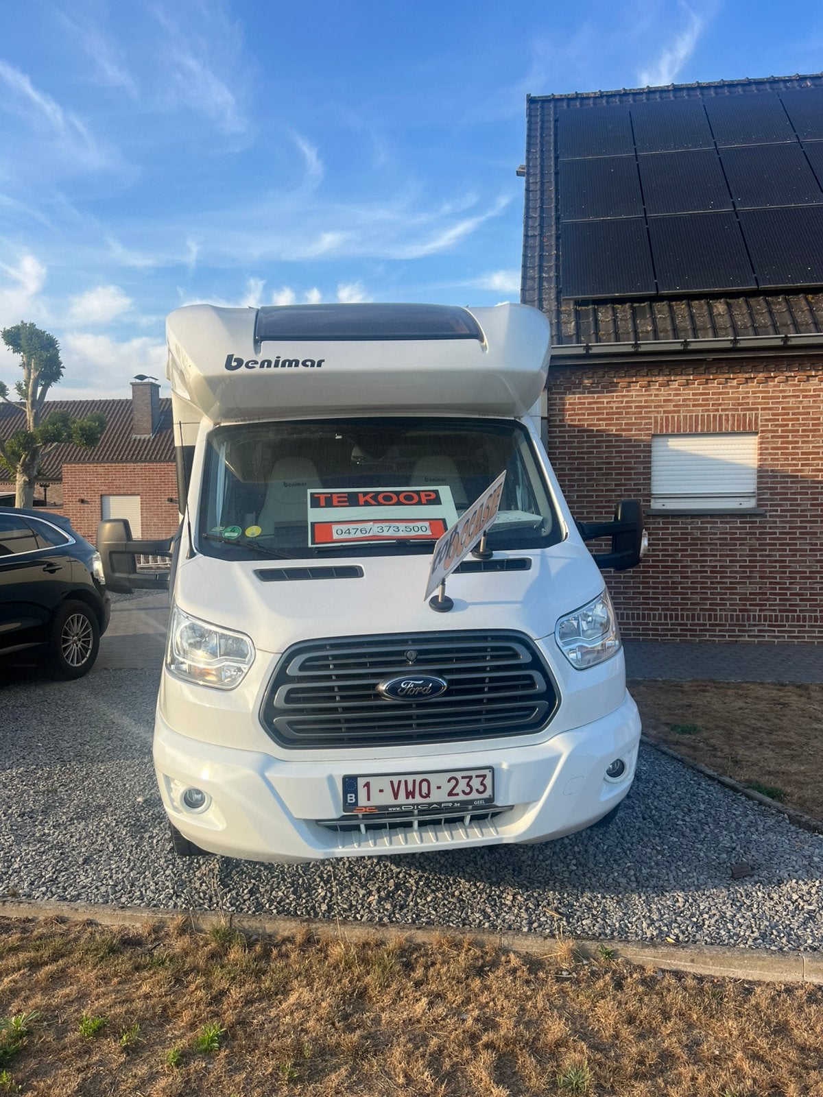 Mobilhome Ford benimar, Automaat, Chemisch toilet, Ford, Bestuurdersdeur