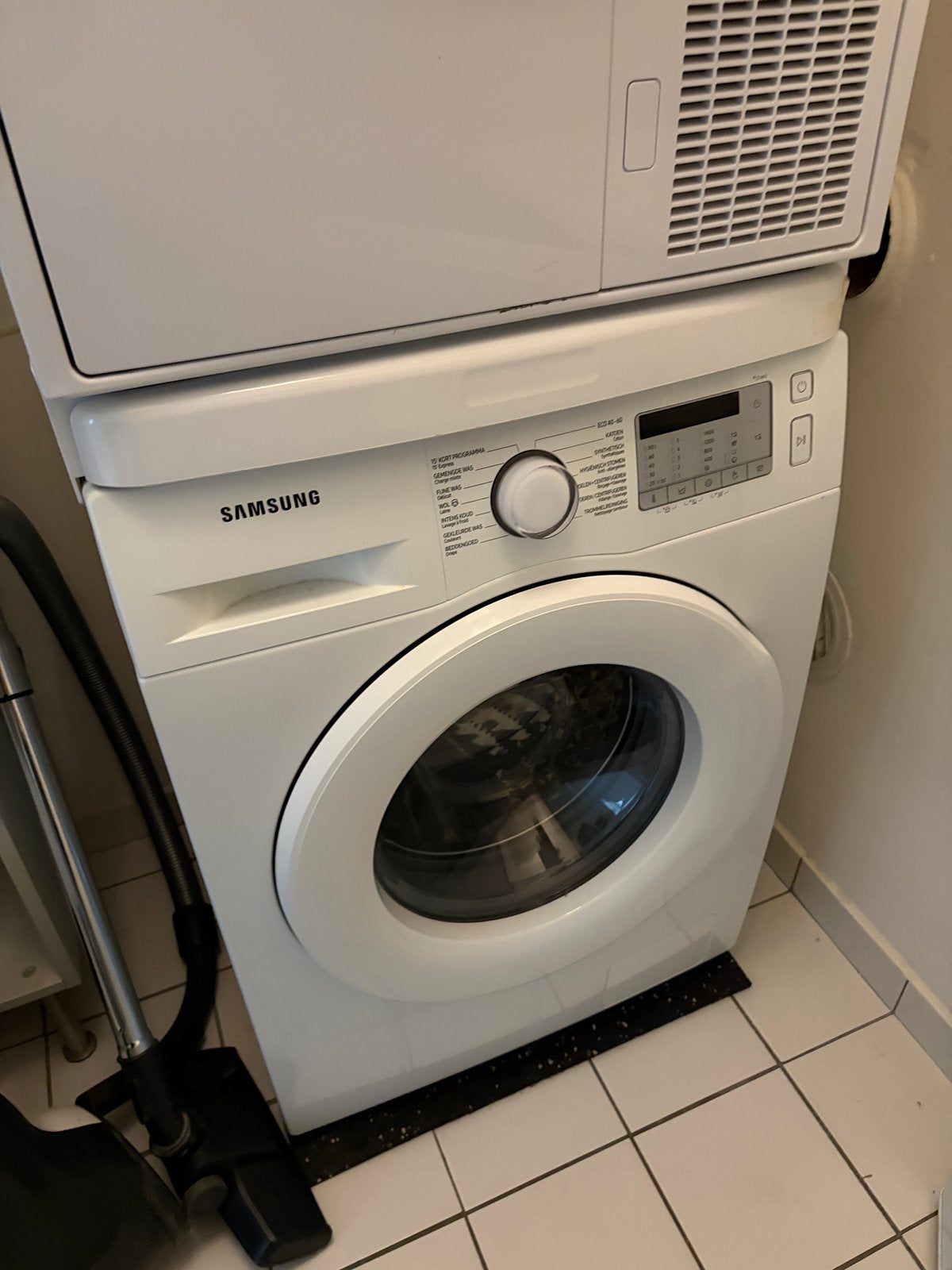 Samsung EcoBubble wasmachine 9 kg – 1400 t/min, Elektronische apparatuur, Wasmachines, Ophalen, Gebruikt