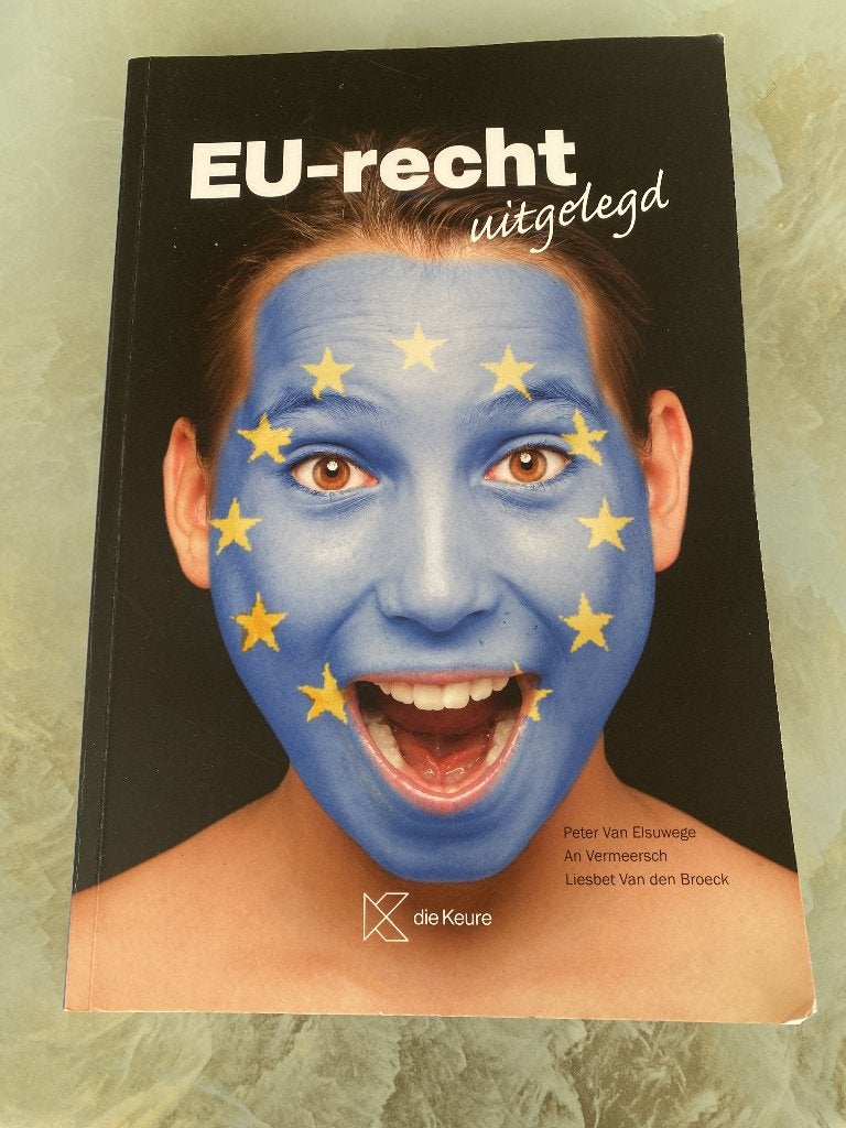 EU-recht, Livres, Envoi, Comme neuf, Autres matières, Die keure