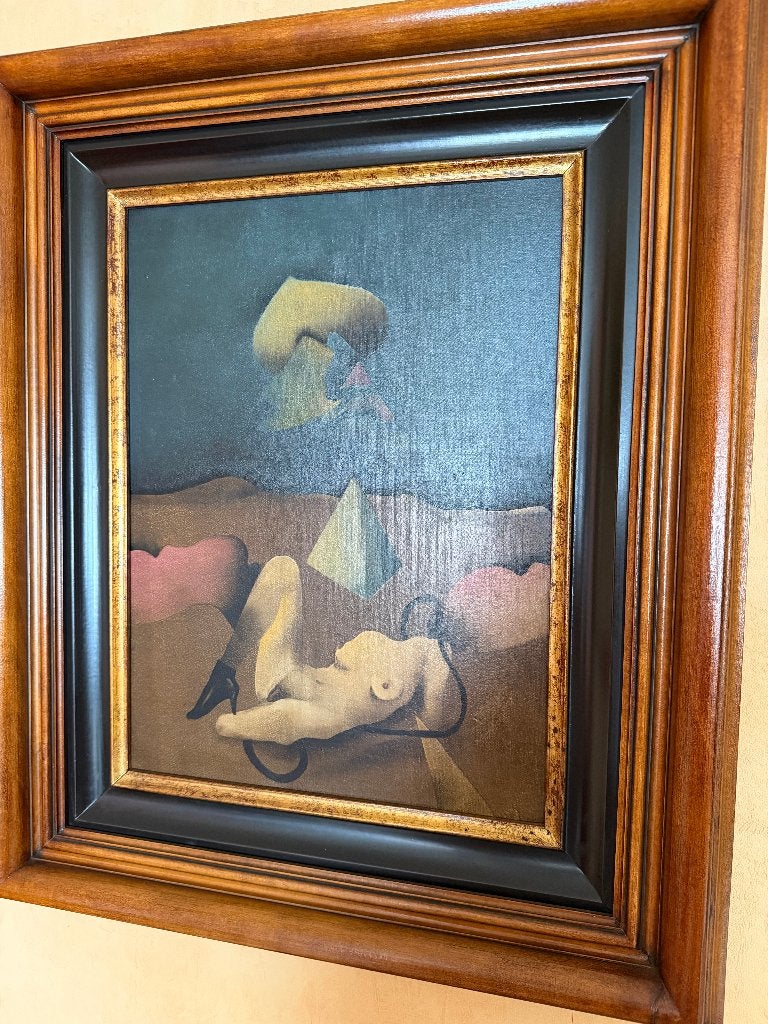Abstracte schilderij, Ophalen