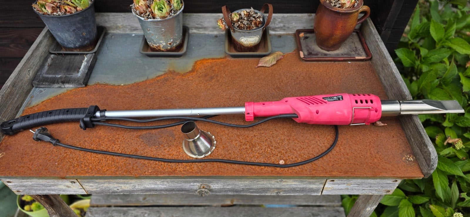 Désherbeur electrique avec 2 embouts amovibles, Jardin & Terrasse, Enlèvement, Comme neuf